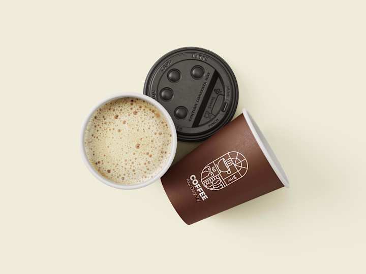 Cover image for Brand identity: COFFEE your daily joy