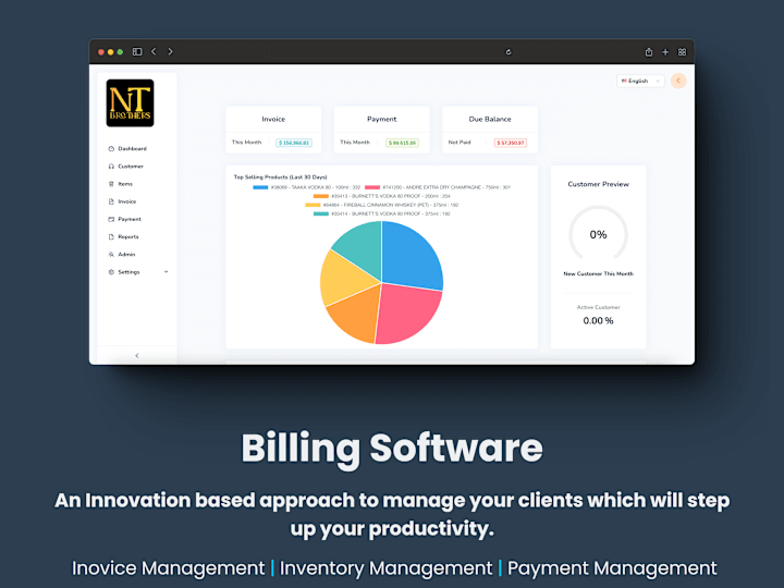 Cover image for Billing Software
