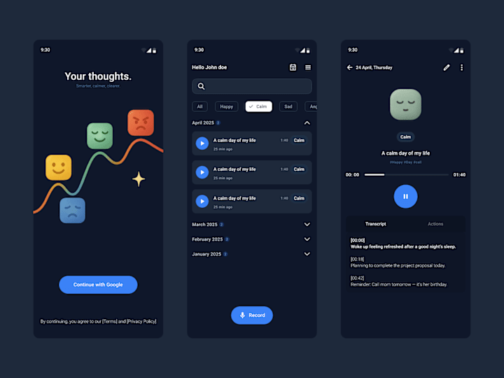 Cover image for Designing a Voice-Based Journaling App