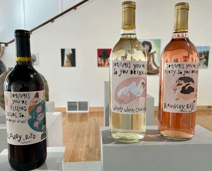 Cover image for Sometimes Wine