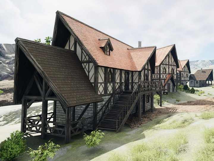 Cover image for German Medieval Modular Town