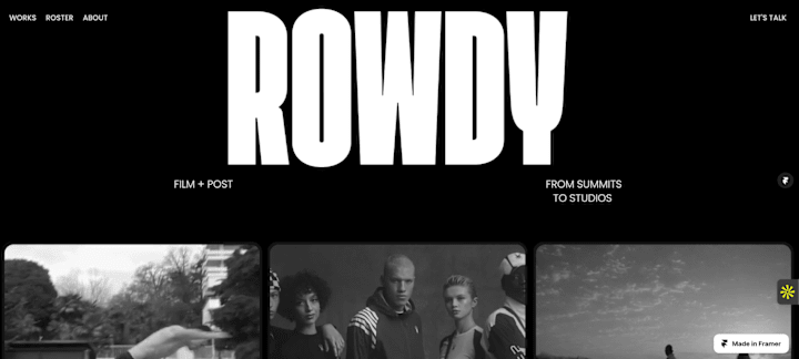 Cover image for Rowdy Website Design and Development
