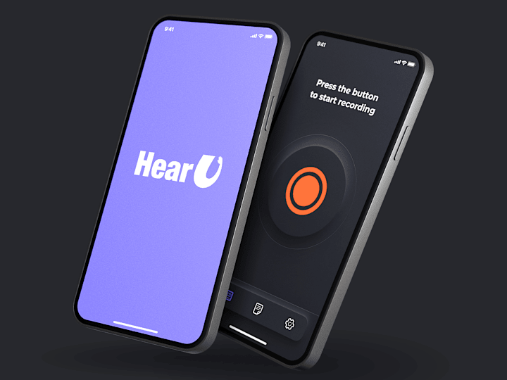 Cover image for HearU — Mobile App & Logo Design