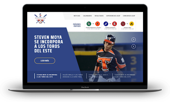 Cover image for Web Design | Pelota ACAP 