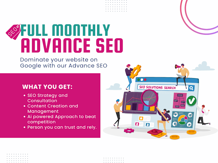 Cover image for Dominating your business on Google by Advance SEO Services