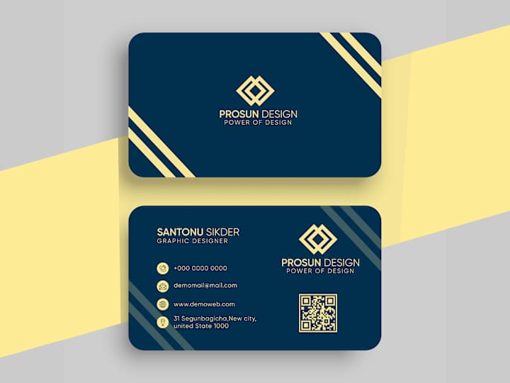 Cover image for Design modern luxury minimalist business card