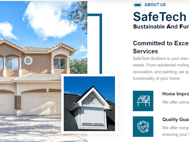 Cover image for Website Development for SafeTech Builders