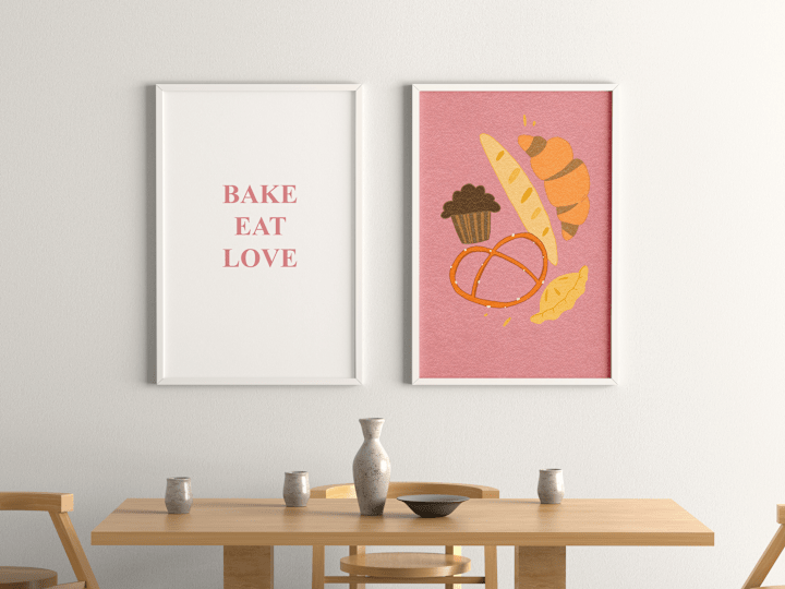 Cover image for Cozy bakery merch illustration