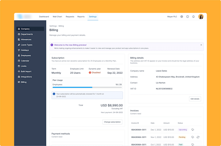 Cover image for Fluent subscription management with Stripe.