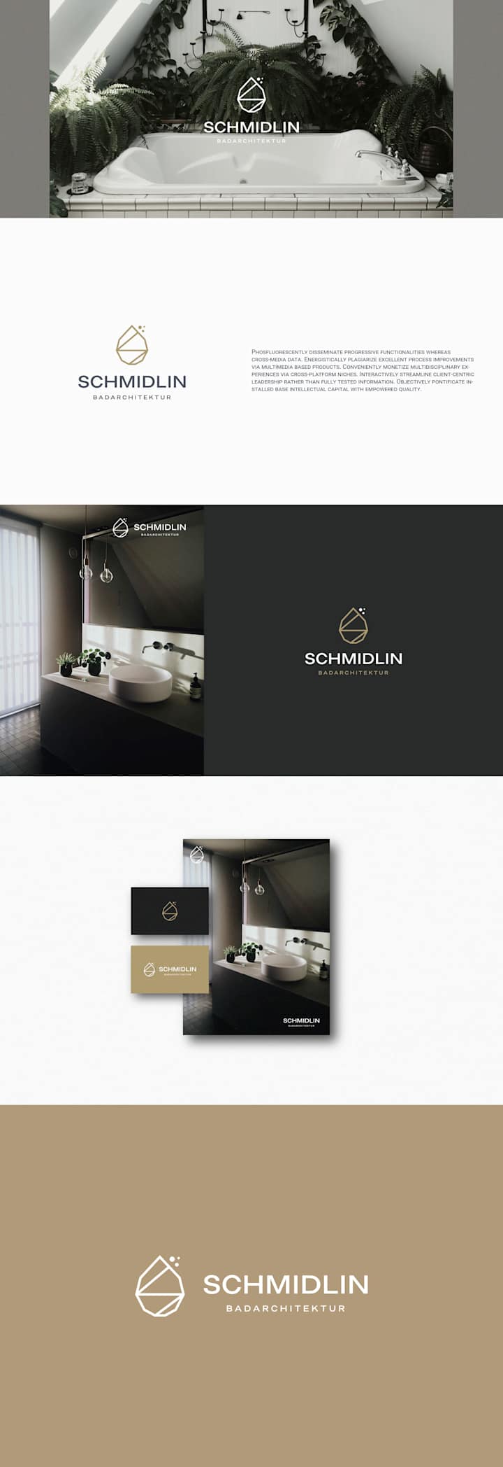 Cover image for Logo Design Visual & Brand Identity for Schmidlin Badarchitektur