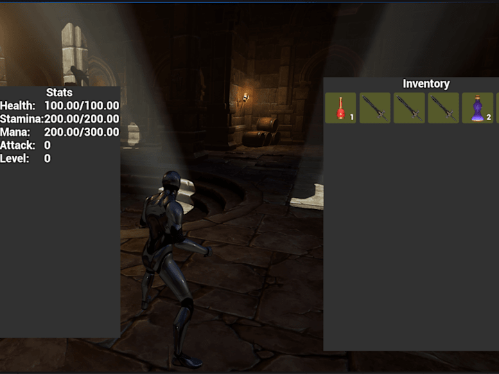 Cover image for A custom game inventory system in unreal engine