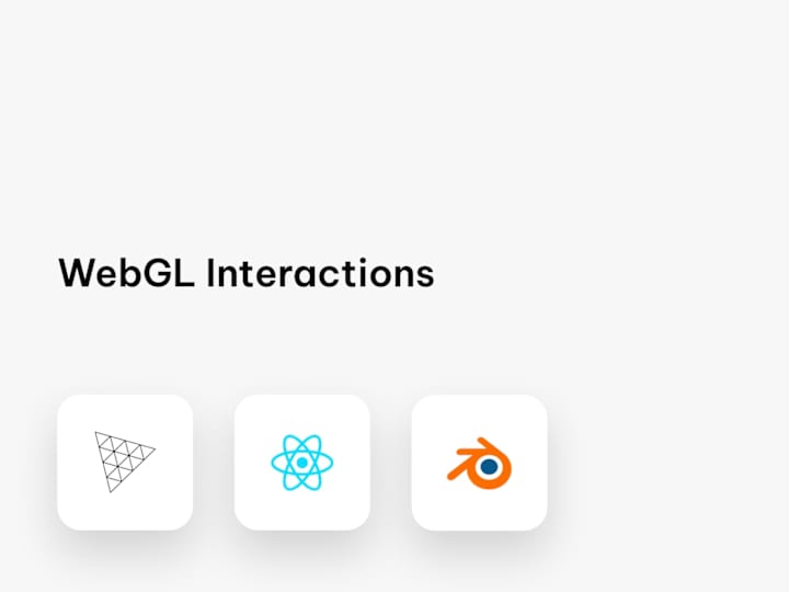 Cover image for WebGL Interactions