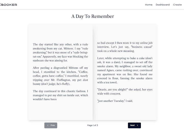 Cover image for Ebooker: AI-Powered eBook Creator