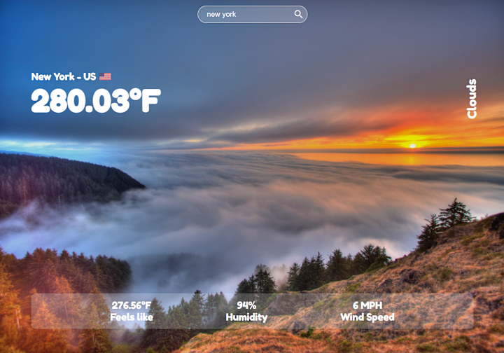 Cover image for Weather App Development with React.js