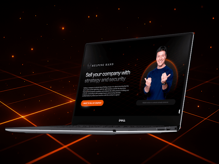 Cover image for Helping Hand Landing Page