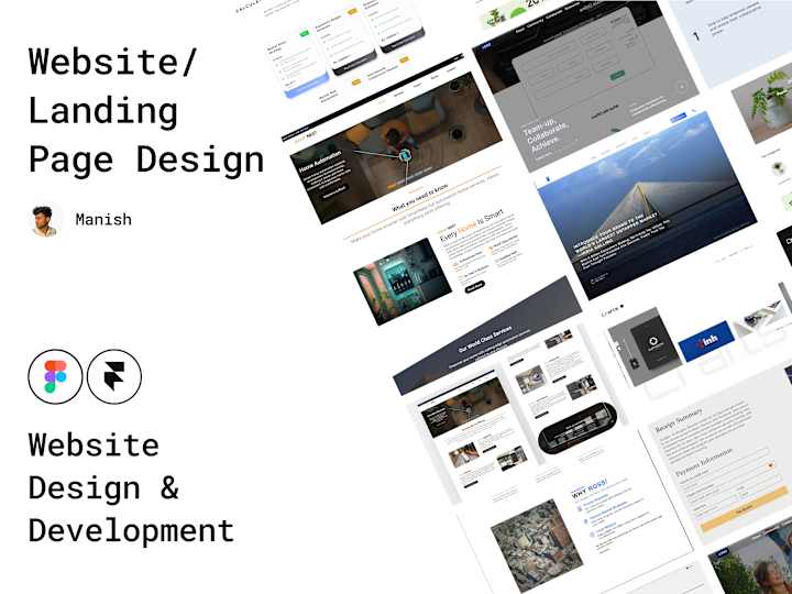 Cover image for Design Agency website design