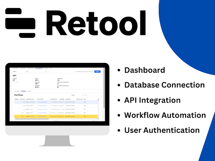 Cover image for Retool Application Development