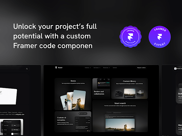 Cover image for Framer custom code components