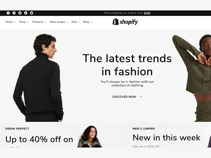 Cover image for I will do branded shopify website designing