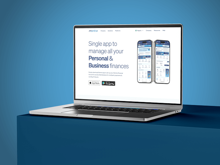 Cover image for Montra Website Redesign