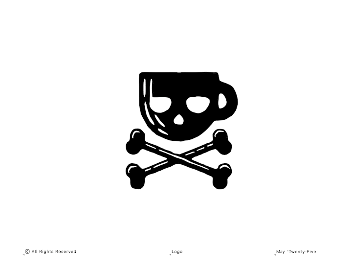 Cover image for Caffeine or Coffin Logo Design
