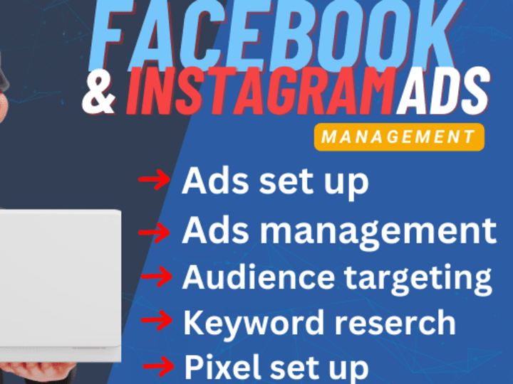 Cover image for facebook and instagram ads manager