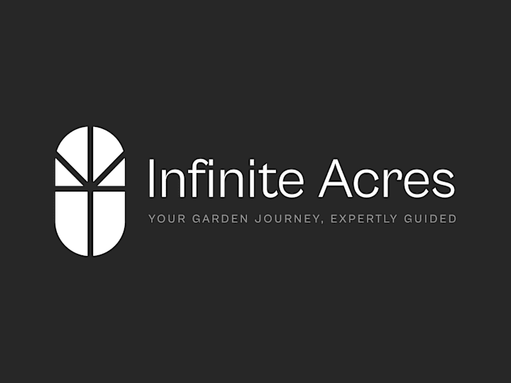 Cover image for Infinite Acres: Sustainable Garden Design Identity