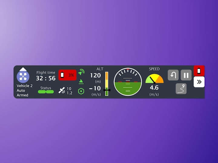 Cover image for NASA 10-Drone UI - Improving Speed of Use