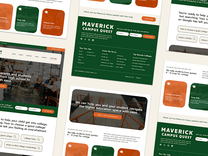 Cover image for Maverick Campus Quest Brand & Web Design