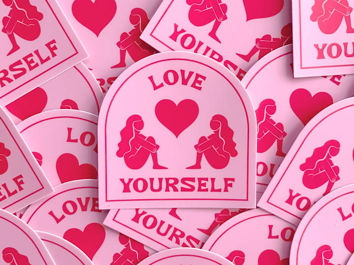 Cover image for Self Love Stickers