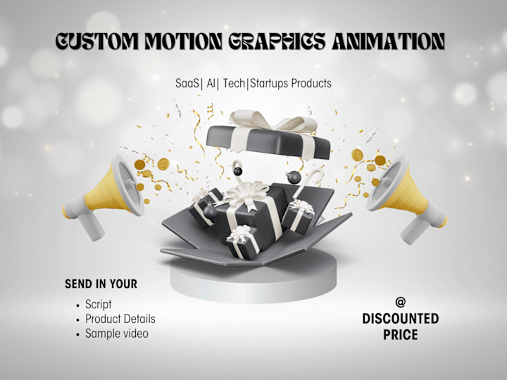 Cover image for Custom Motion Graphics Animation