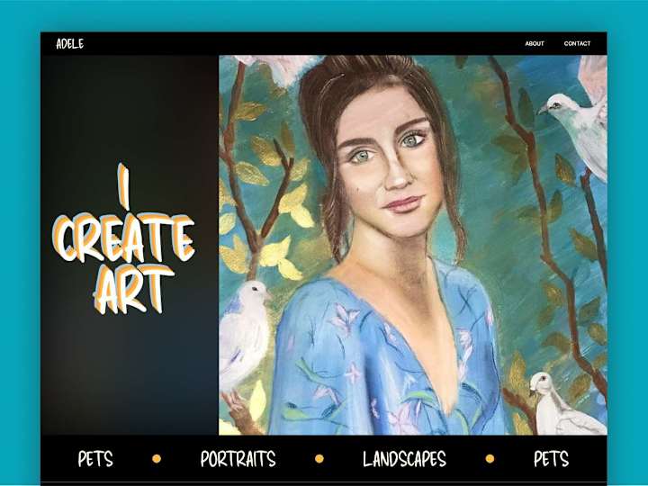 Cover image for Beautiful Artist Website