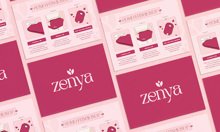 Cover image for Zenya Care | Heating Pad | Print & Packaging Design