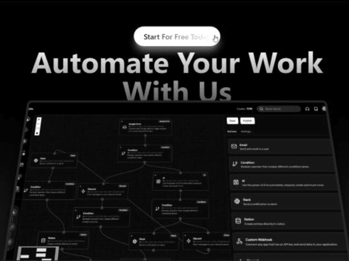 Cover image for Automation Workflow Web App.