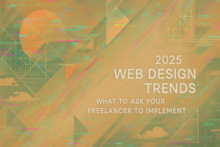 Cover image for 2025 Web Design Trends: What to Ask Your Freelancer to Implement