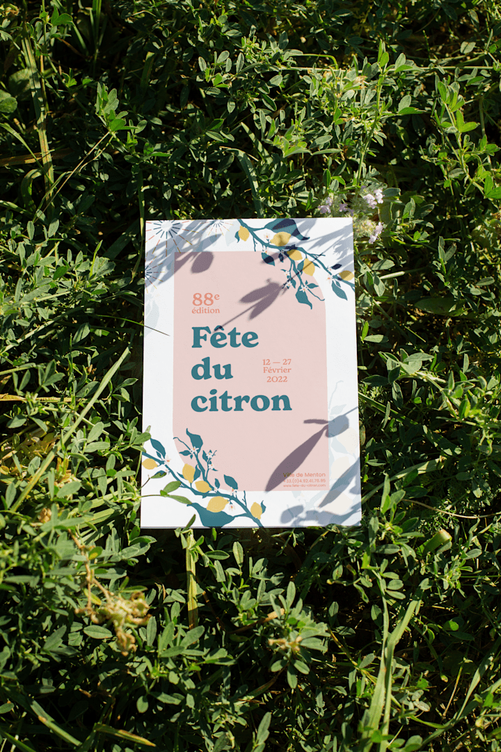 Cover image for Fête du citron | Poster, brochure & bracelet design