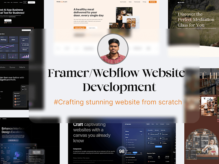 Cover image for Multipage Website Design and Development (Framer/Webflow)