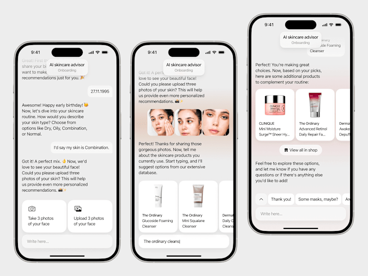 Cover image for AI Skincare Advisor Onboarding