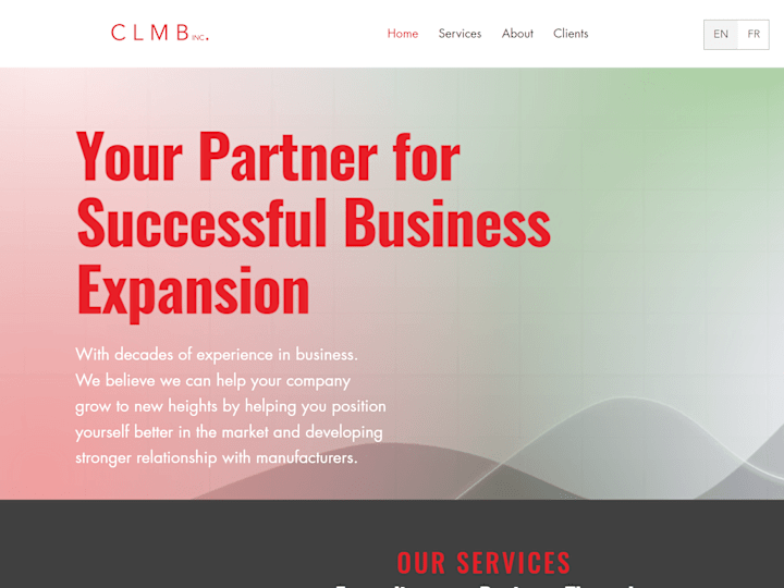 Cover image for Website Design - CLMB