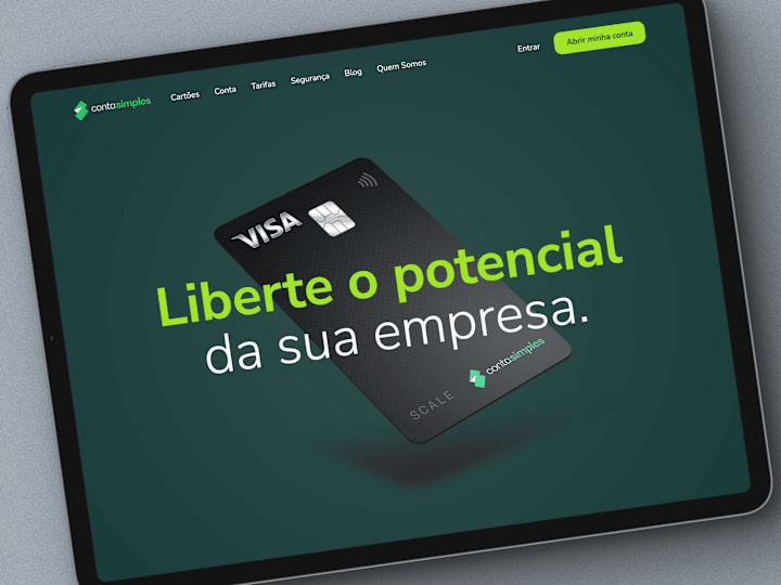 Cover image for Conta Simples - Webflow Development