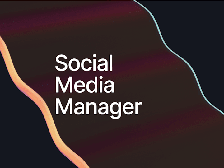 Cover image for Social Media Manager