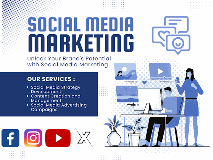 Cover image for social media marketing manager and content creator