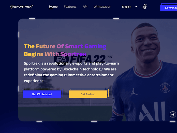 Cover image for Sportrex Web3 Gamefi Startup