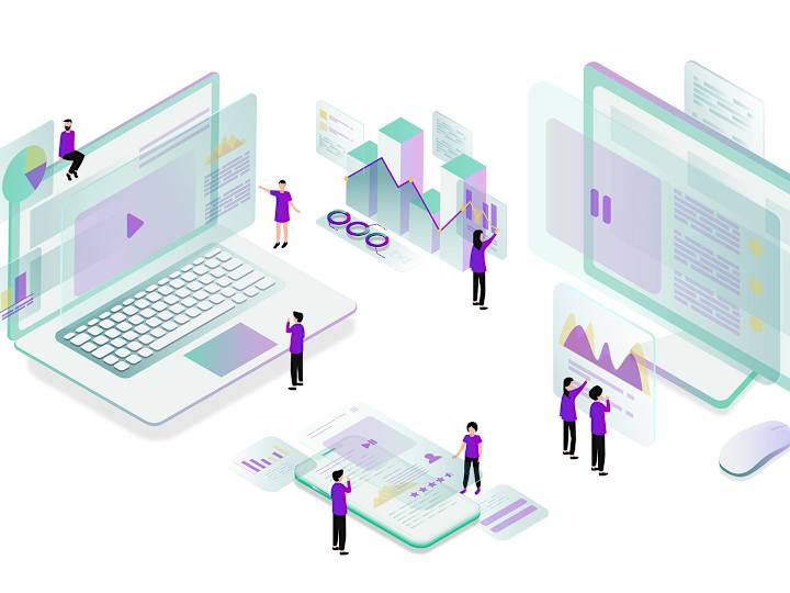Cover image for Illustrations for a learning website