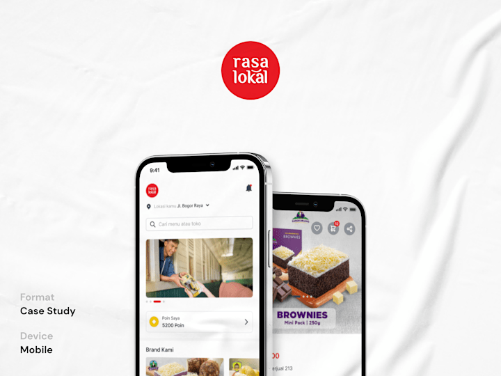 Cover image for Rasa Lokal Online Dessert Food Delivery
