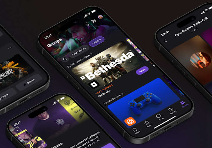 Cover image for GameTree App Redesign for Crowdfunding