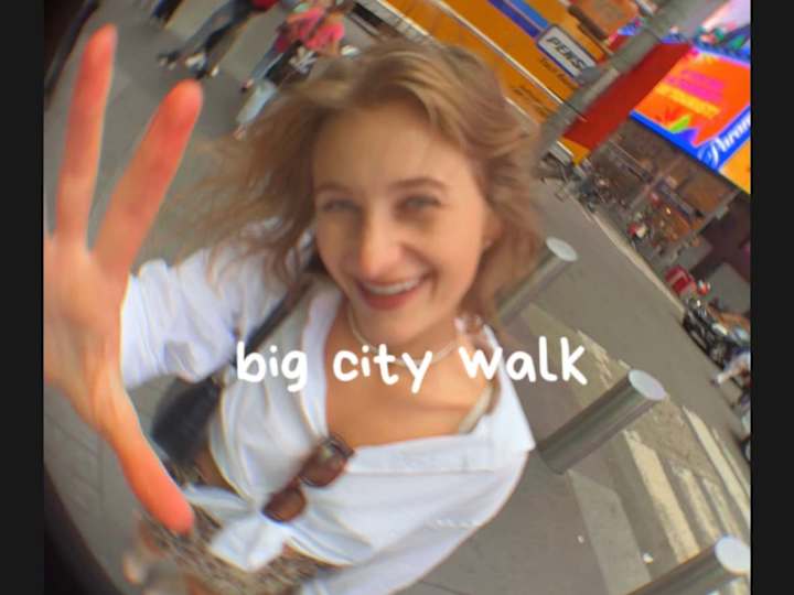 Cover image for Big City Walk-Creative editing 