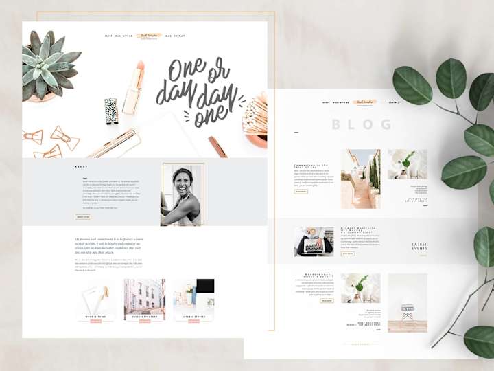 Cover image for Success Coach Website | WordPress | Divi