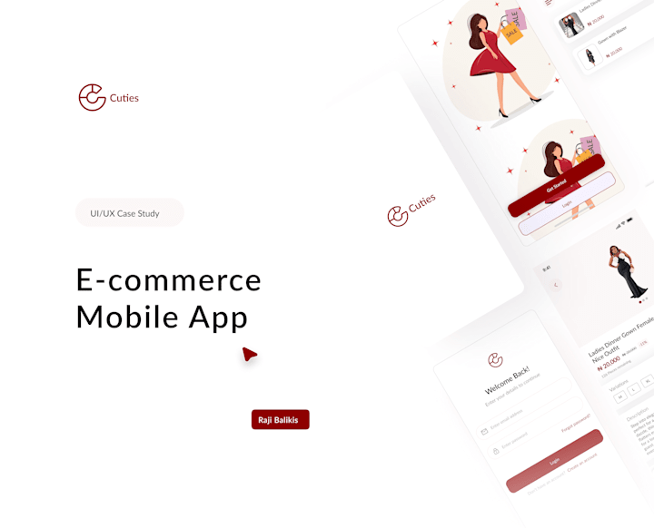Cover image for Cutie E-commerce Mobile App