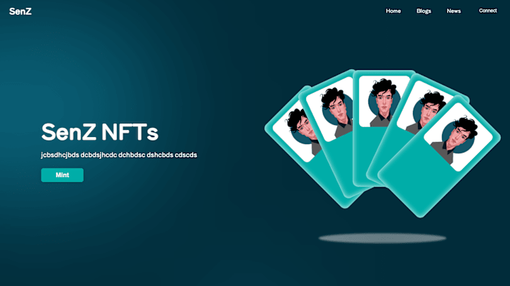 Cover image for SenZ, The NFT project